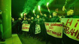 У Львові пікетували СБУ проти "формули Штайнмаєра"