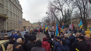 Мешканці Сокільників протестують проти приєднання до Львова