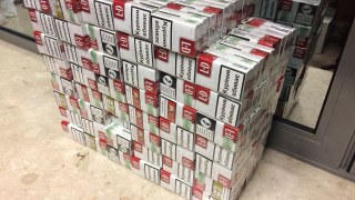 Львівські прикордонники виявили 610 пачок контрабандних сигарет