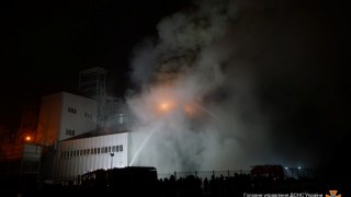 Пожежа на заводі з виготовлення олії "Майола" обійшлася без жертв