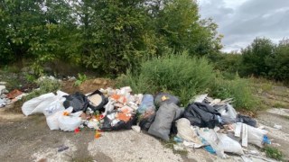 На території Оброшинської ОТГ виявили звалище сміття та будвідходів