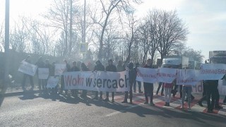 У Жовківському районі "поляки" провели радикальну акцію протесту