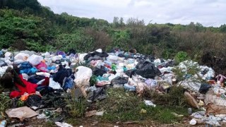 На території Рудківської ОТГ виявили звалище побутового сміття
