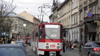На зупинці «Саксаганського» встановлено табло відліку часу прибуття трамваю