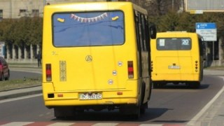 У Львові оштрафували водія маршрутки №25, який їхав тротуаром