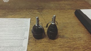 У Львові киянин погрожував муляжем гранати