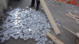 У «Краковці» затримали вантажівку з контрабандними цигарками