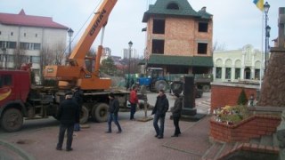 У Трускавці демонтували пам'ятник І. Франку
