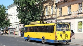 Тролейбус №11 у Львові не курсуватиме до 18 серпня