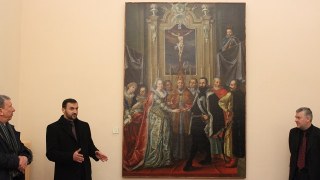 У Львові представили картину королівського вінчання