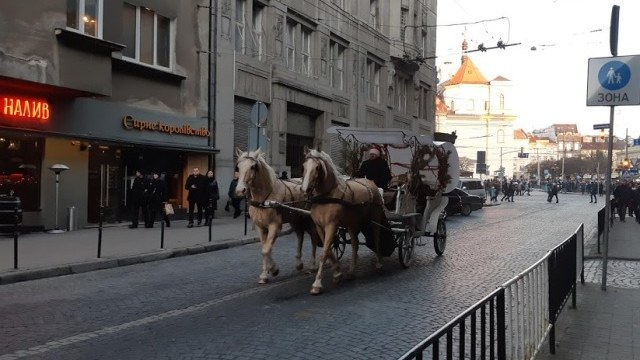 карета з кіньми