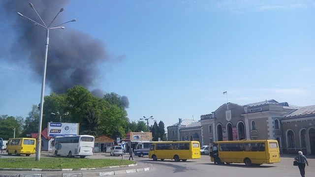Пожежа у Дрогобичі
