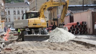 У Львові відновили ремонтні роботи на вулиці Шевченка