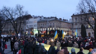 У Львові відзначили соту річницю Соборності України