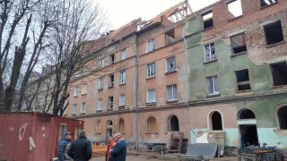 У Львові розробляють проект двору зруйнованих ракетною атакою будинків на Стрийській