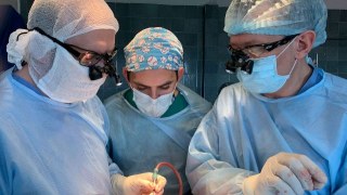 У лікарні на Орлика провели унікальну операцію новонародженій дитині з вродженою вадою серця