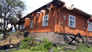 На Сколівщині зайнявся житловий будинок