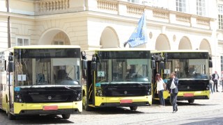 Нові автобуси "Електрону" вже запустили на маршрути №3А та №16