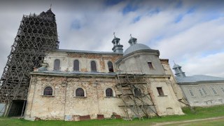 Вежу монастиря у Підкамені відреставрують до кінця літа