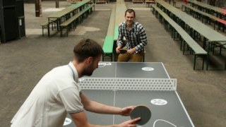 У Львові відремонтували вуличні тенісні столи