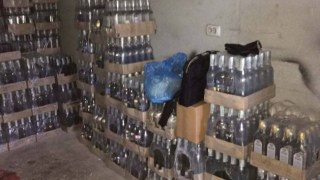 На Пустомитівщині ліквідували склад фальсифікованого алкоголю