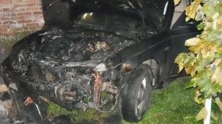Невідомі спалили машину журналіста «Газети для Вас» Андрія Хоми
