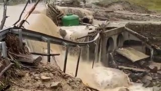 Потужні зливи та стікання гірських річок затопили два райони Львівської області
