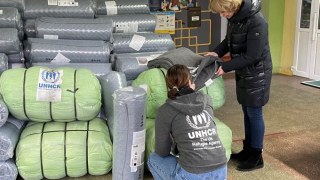 Агентство ООН у справах біженців надало гуманітарну допомогу переселенцям у Львові