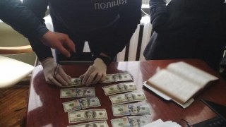 Чиновницю Бориславської міськради викрили на хабарі у 1000 доларів