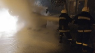 Вночі у Трускавці згорів автомобіль