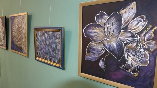 У Львівському палаці мистецтв відкрили виставку картин у стилі нейрографіки