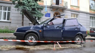 У Львові встановили причину вибуху біля райвідділу міліції