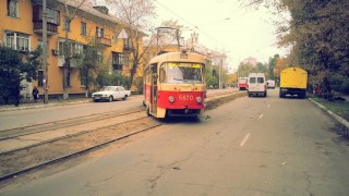 У Львові з рейок зійшов трамвай