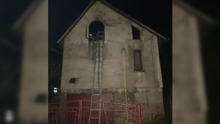 На Пустомитівщині згорів 2-поверховий будинок