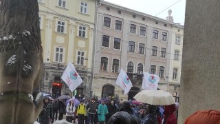 Майже 200 осіб долучилося до акції За збереження права на життя у Львові