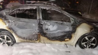 У Львові невідомі підпалили іномарку
