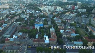 Городоцька-Шевченка-Залізнична з повітря