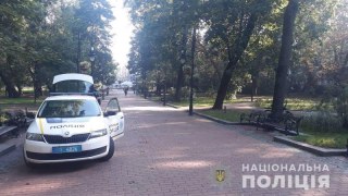 У одному із парків Львова велосипедист збив пішохода