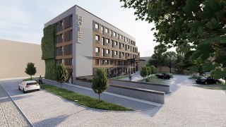 На вулиці Хмельницького біля Алмазінструменту збудують новий готель