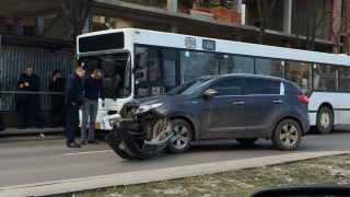 У Львові маршрутка №53 з пасажирами потрапила в аварію