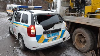 У Львові в ДТП потрапили 4 автівки, серед них – авто львівської поліції та поліції охорони