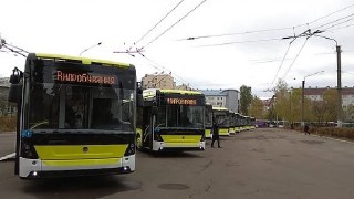 У Львові тестують перші 10 тролейбусів Елетрон