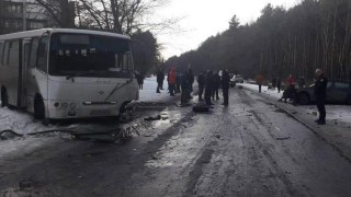 У Соснівці в ДТП потрапила маршрутка з пасажирами