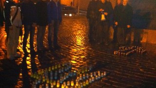 Лише два десятки юнаків зібралося на вшанування пам’яті жерт комуністичних репресій у Львові