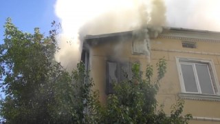 У Винниках через пожежу будинку жінка отруїлась продуктами горіння