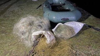 На Добротвірському водосховищі виявили браконьєрську сітку