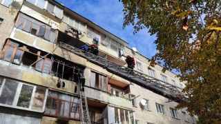 У Новояворівську через пожежу двоє малих дітей потрапили до лікарні