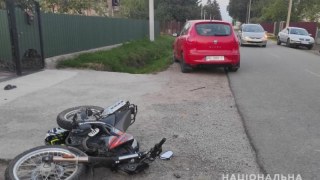 На Львівщині у ДТП постраждав підліток