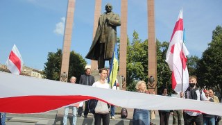Білоруські опозиціонери влаштували пішу ходу до Дня білоруської військової слави