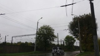 У Львові обірвалась тролейбусна лінія електропередач
